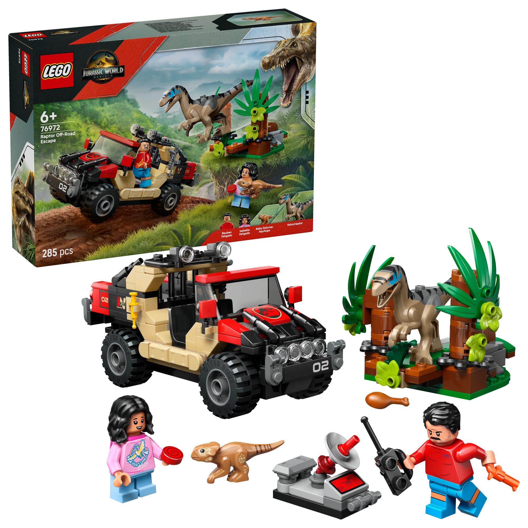 LEGO Jurassic World: Raptor Off-Road Escape (76972)