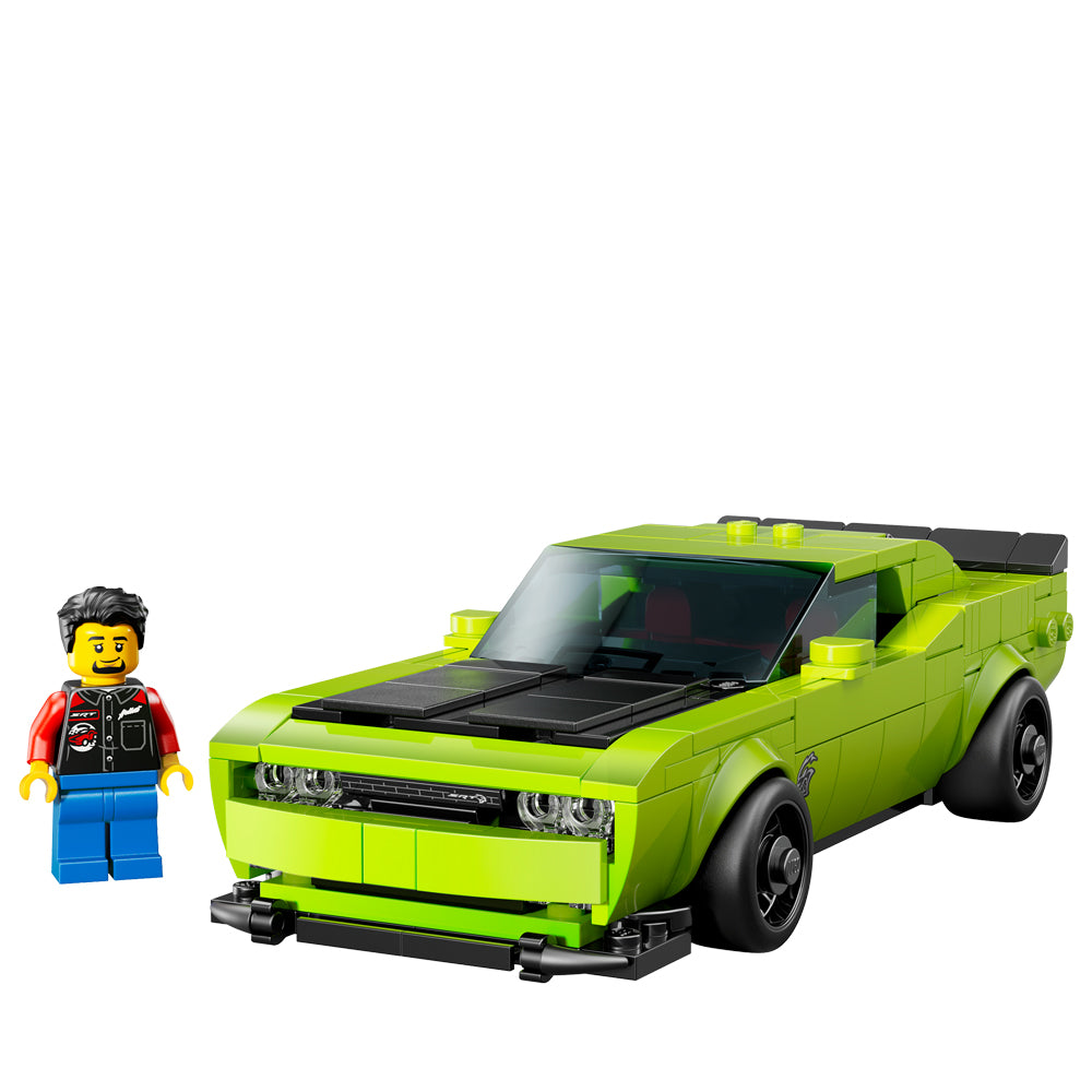 レラ LEGO Speed Champions: Dodge Challenger SRT Hellcat Sports Car