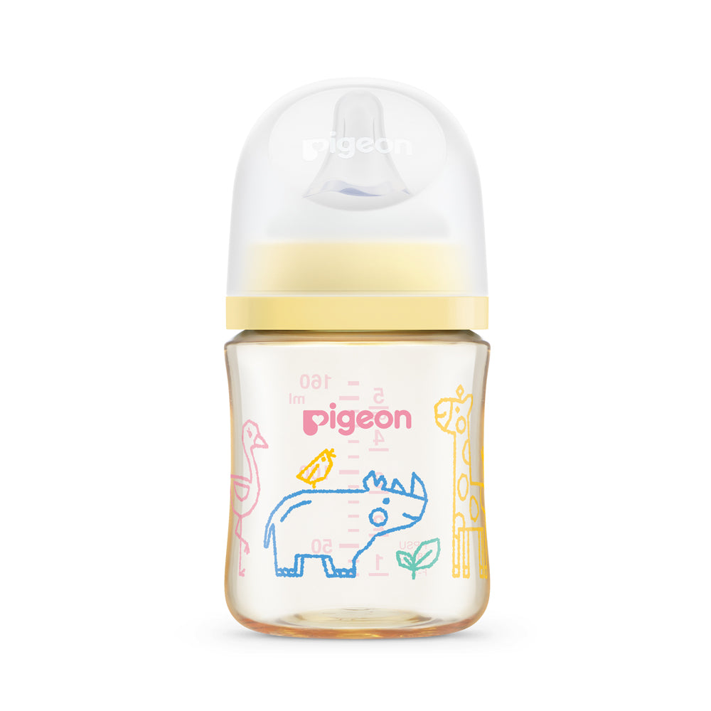 Pigeon Softouch Bpp Nursing Bottle PPSU 160ml Safari Doodles