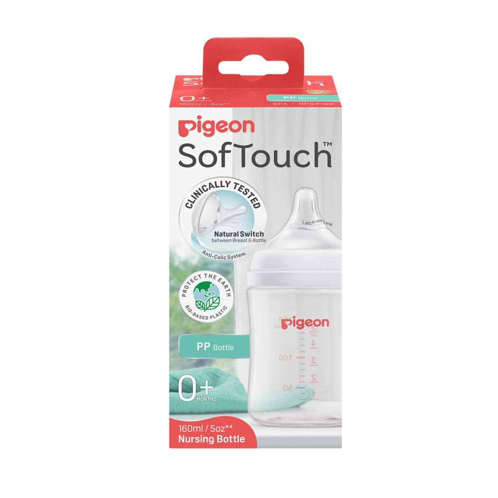Pigeon Softouch Bpp Nursing Bottle PP 160ML Logo