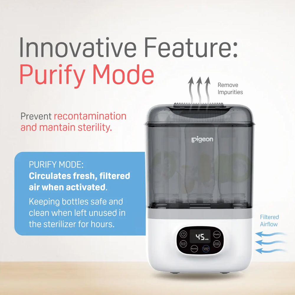 Pigeon Pochitto Steam & Dry Sterilizer