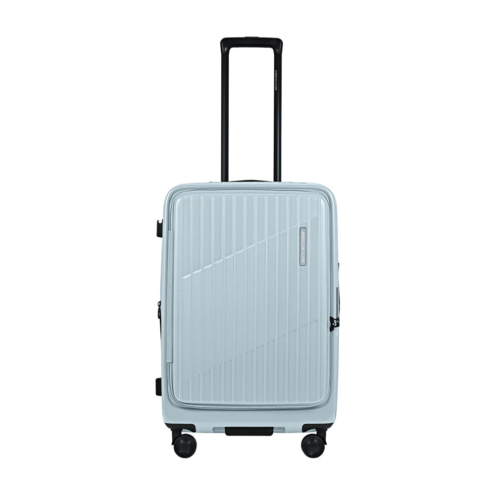 American Flyer 24“ Top Opening Polycarbonate Hardcase Spinner - Light Green