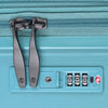 ALAIN DELON AD-1016 20" Hard Case Spinner Luggage - Expandable, Anti-Theft Zipper, TSA Lock - Blue