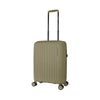 ALAIN DELON AD-1016 20" Hard Case Spinner Luggage - Expandable, Anti-Theft Zipper, TSA Lock - Green