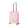ALAIN DELON AD-1016 20" Hard Case Spinner Luggage - Expandable, Anti-Theft Zipper, TSA Lock - Pink