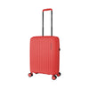ALAIN DELON AD-1016 20" Hard Case Spinner Luggage - Expandable, Anti-Theft Zipper, TSA Lock - Red