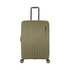 ALAIN DELON AD-1016 24" Hard Case Spinner Luggage - Expandable, Anti-Theft Zipper, TSA Lock - Green