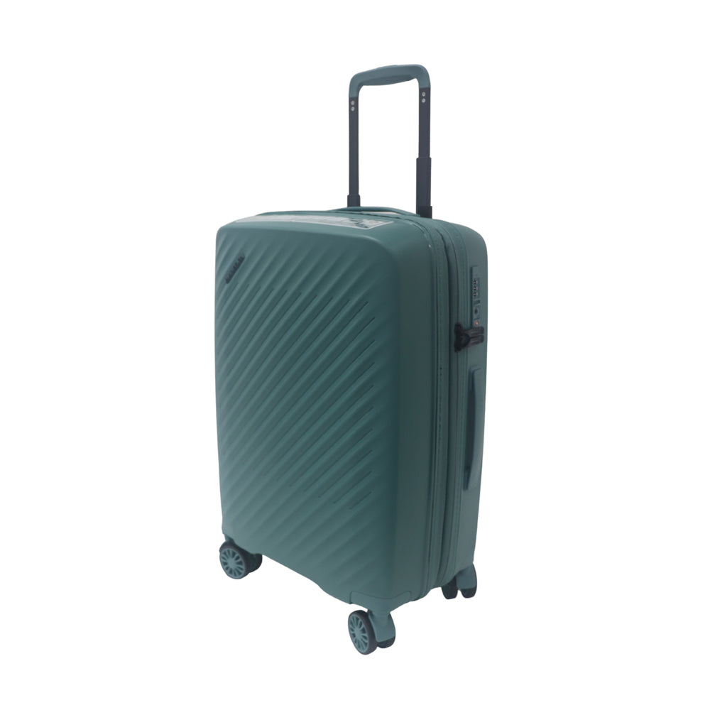 ALAIN DELON 20" Polypropylene Expandable Hard Case Spinner - Green