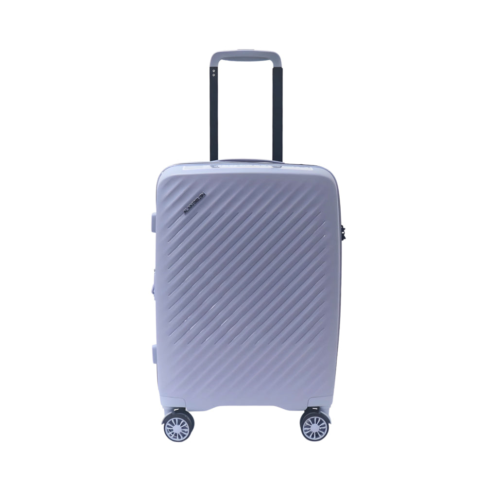 ALAIN DELON 20" Polypropylene Expandable Hard Case Spinner - Purple