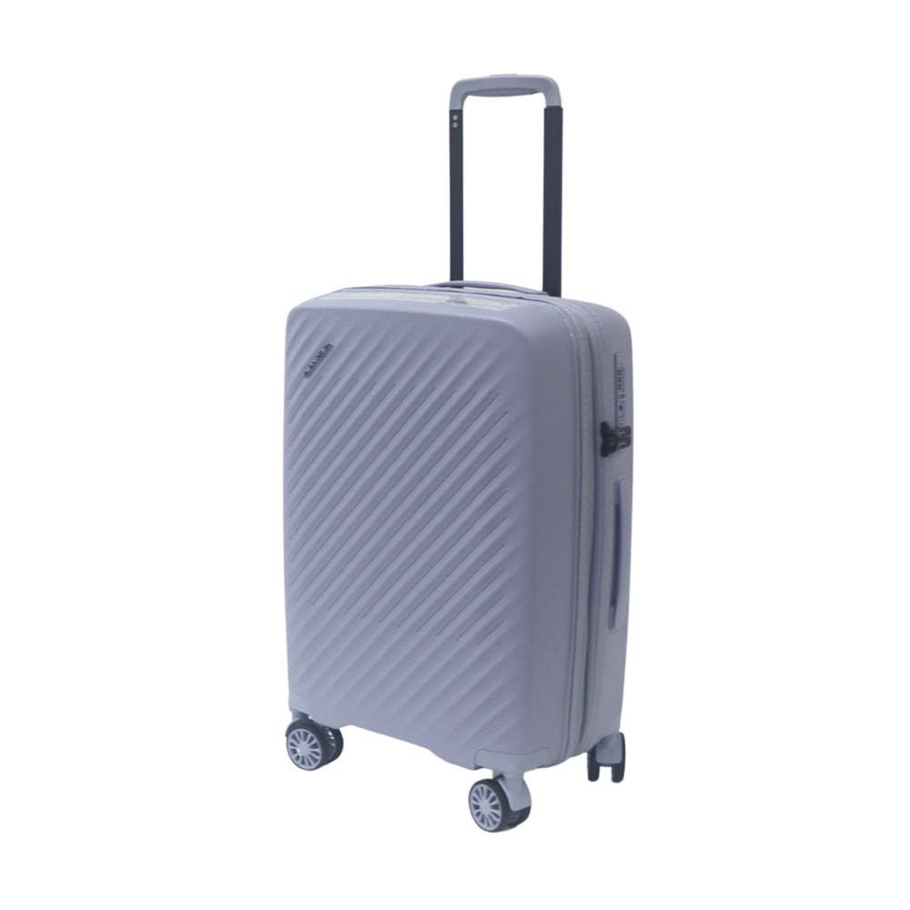 ALAIN DELON 20" Polypropylene Expandable Hard Case Spinner - Purple