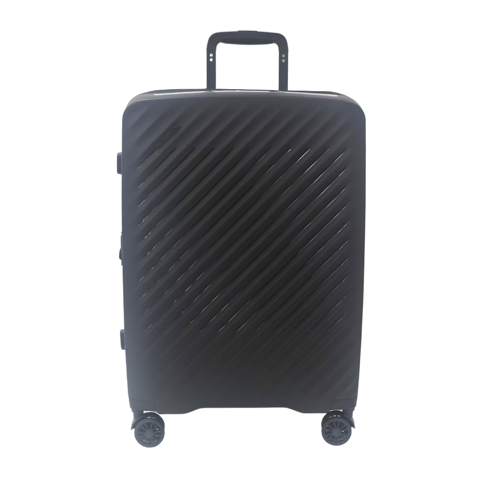 ALAIN DELON 24" Polypropylene Expandable Hard Case Spinner - Black
