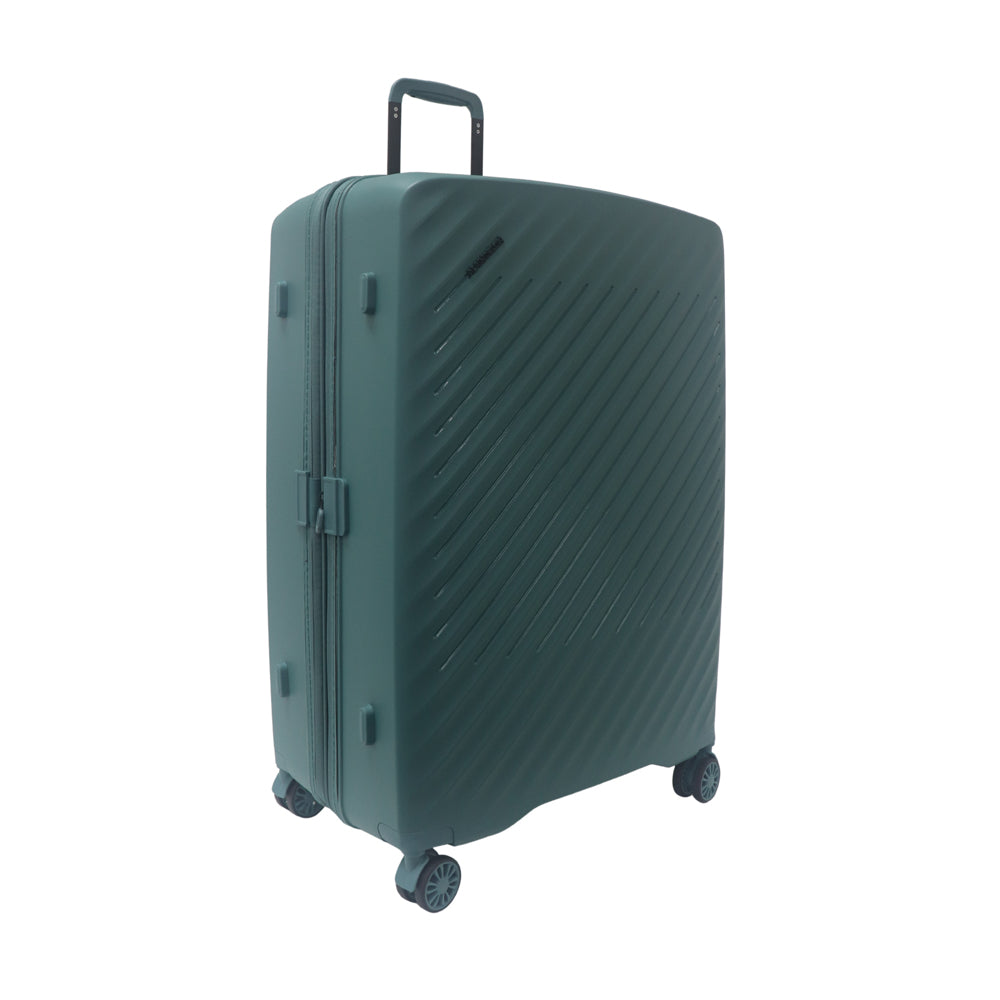 ALAIN DELON 24" Polypropylene Expandable Hard Case Spinner - Green