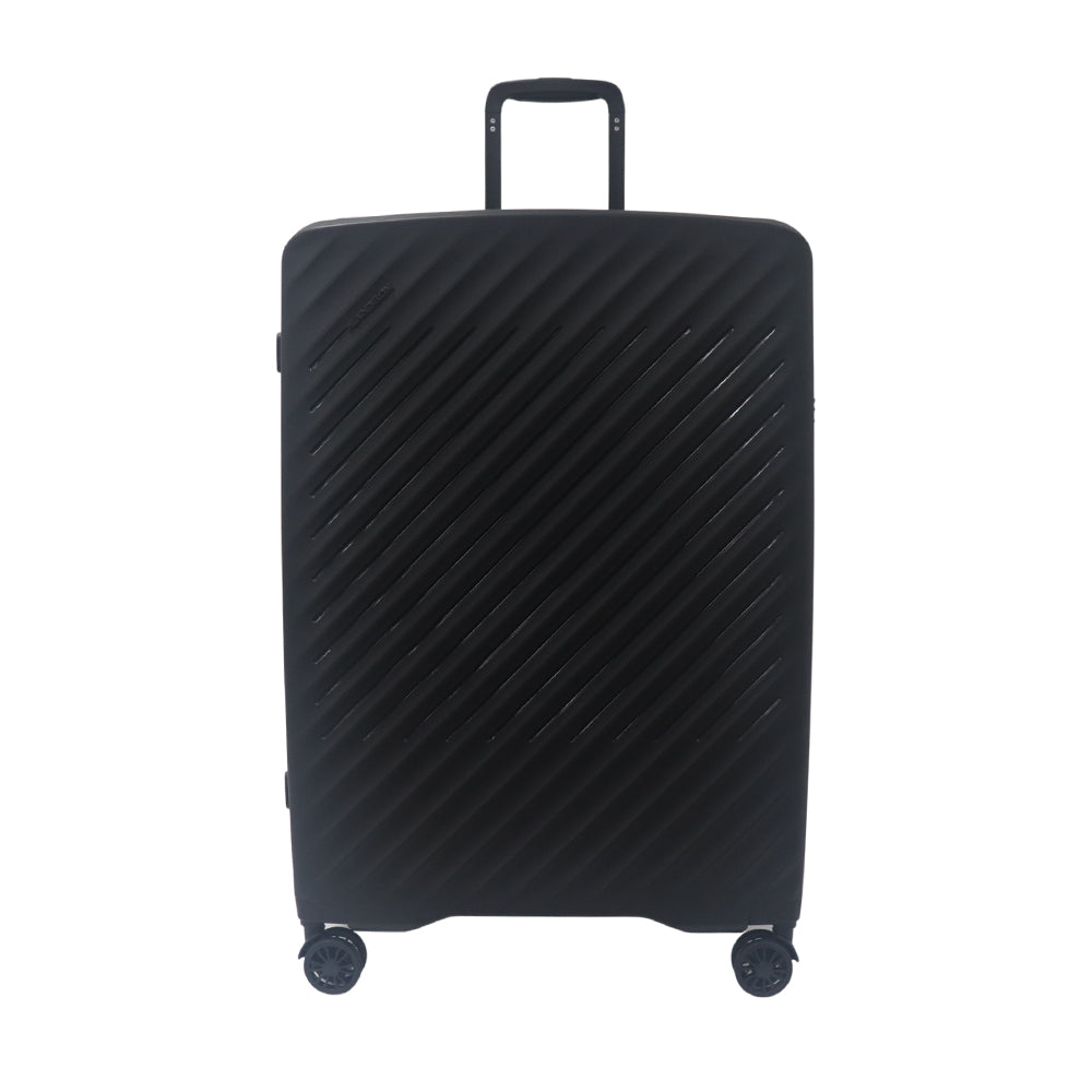 ALAIN DELON 28" Polypropylene Expandable Hard Case Spinner - Black
