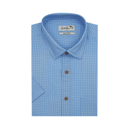 Arnold Palmer Short-Sleeved Printed Shirt - Blue Star