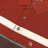 Arnold Palmer Short-Sleeved Polo - Brown Green