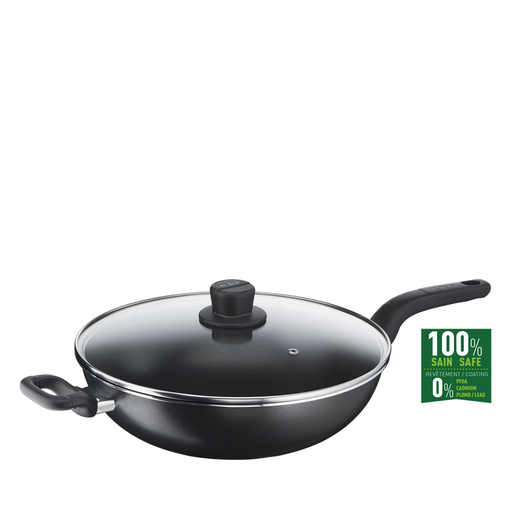 Tefal Cook Easy 32cm Wokpan with Lid (B50394) – OG Singapore