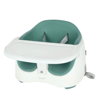 Bonbijou Zee 3 in 1 Seat (Floor Seat, Booster Seat & Step Stool) - Seaweed Green