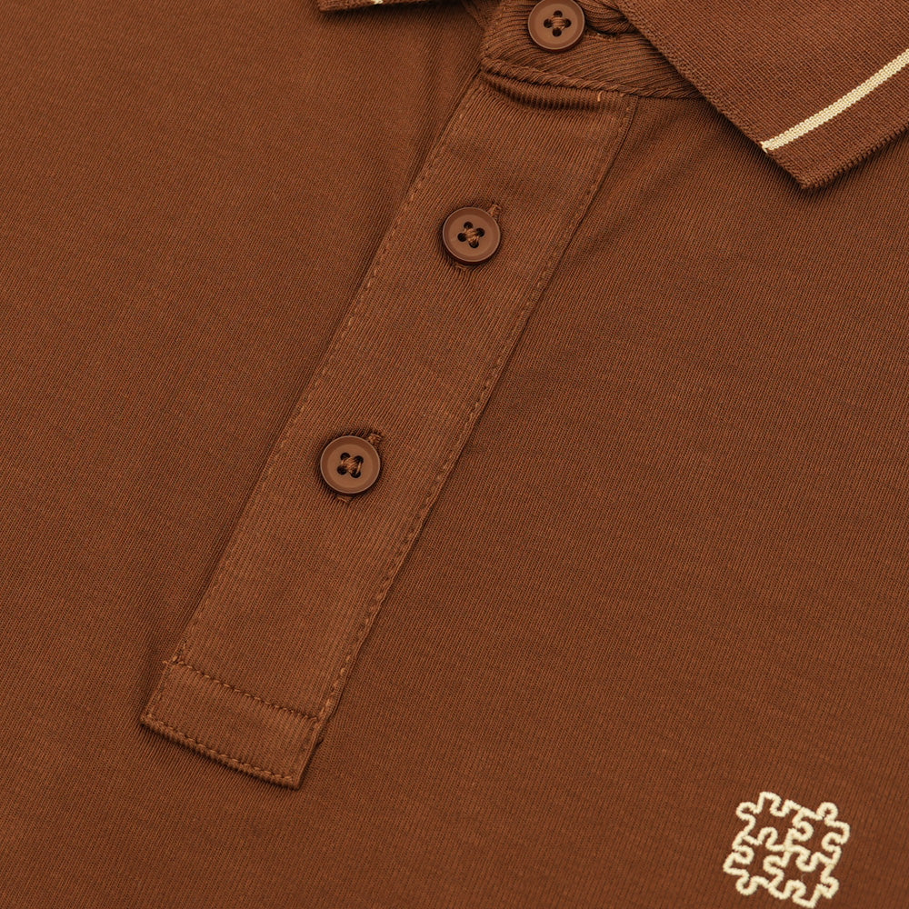 bradFORD Short-Sleeved Polo - Brown – OG Singapore