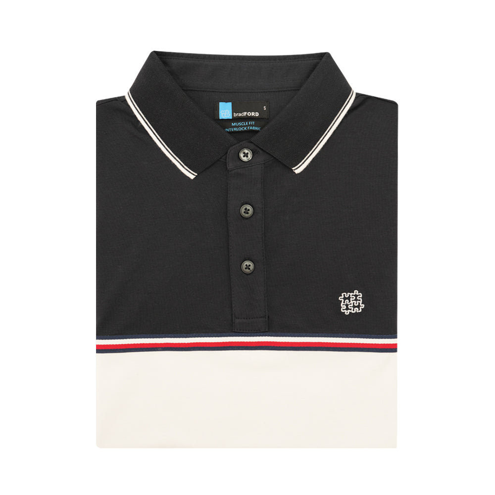 bradFORD Short Sleeved Polo (BRP1290) - Black