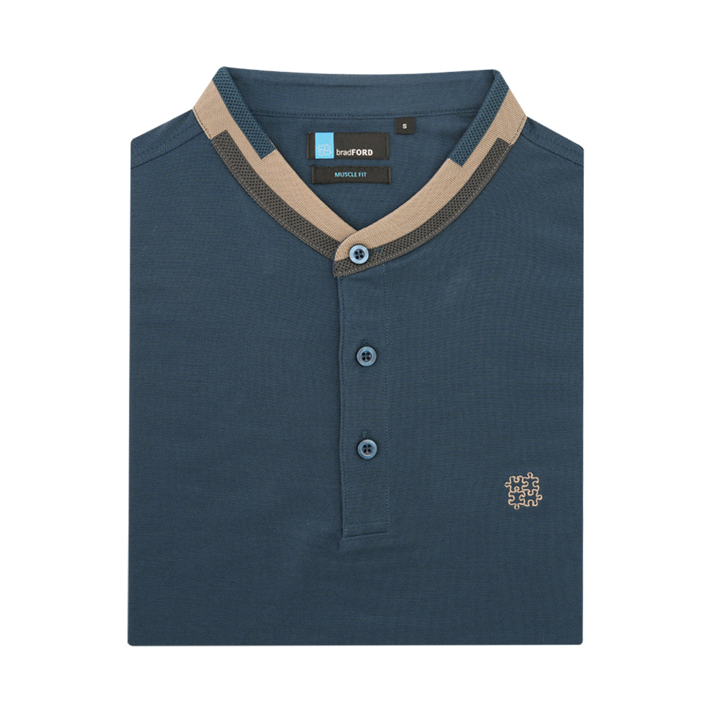 bradFORD Short Sleeved Polo (BRP2016) - Dark Blue