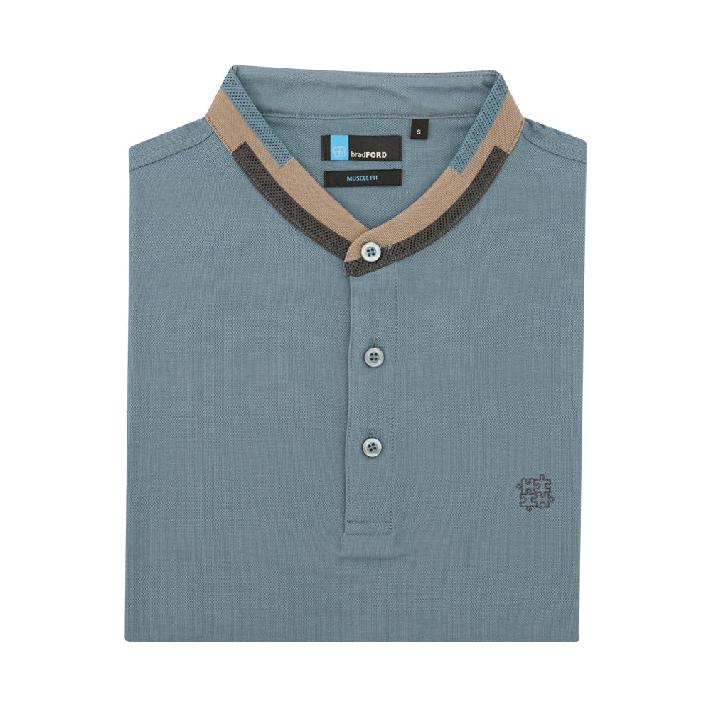 bradFORD Short Sleeved Polo (BRP2016) - Light Blue