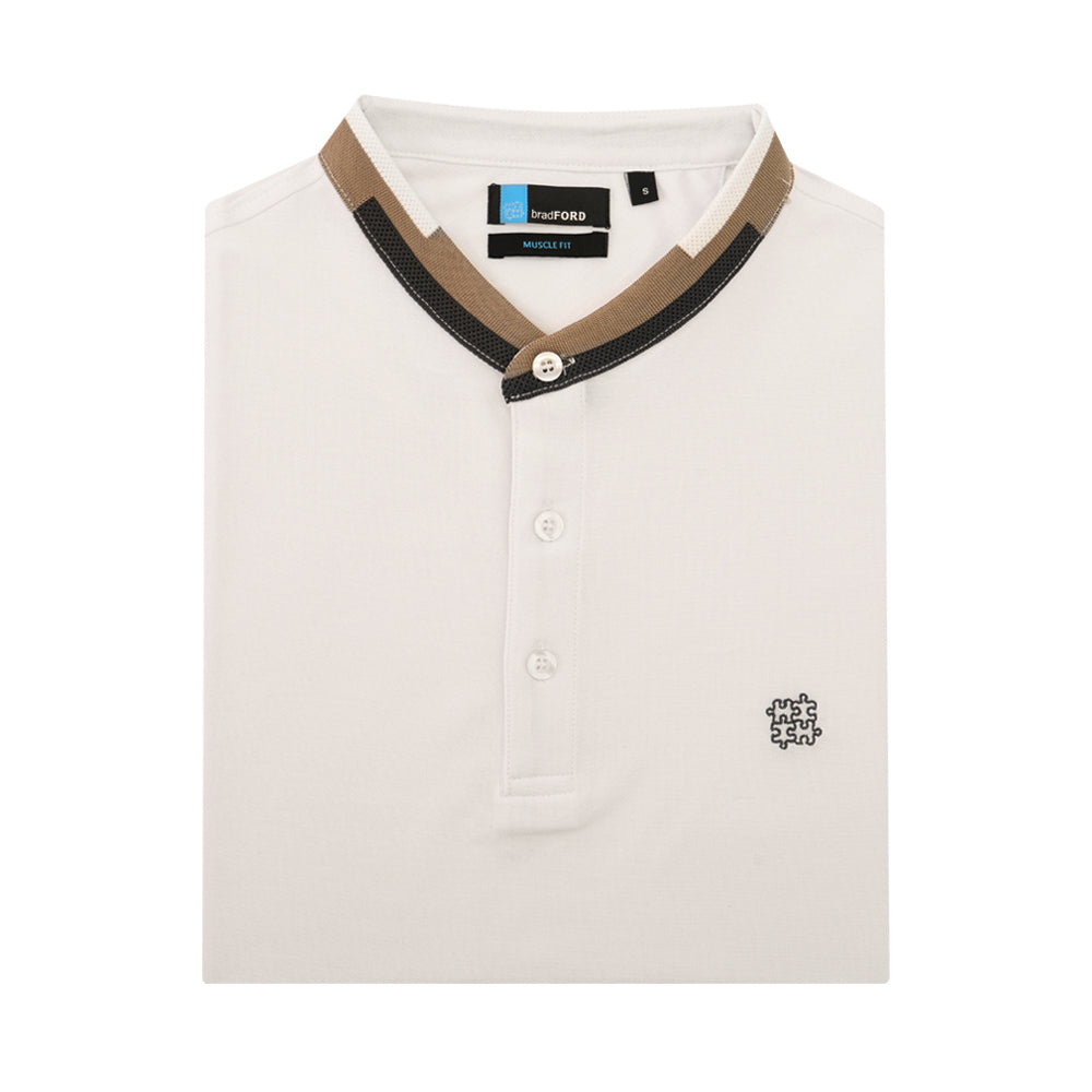 bradFORD Short Sleeved Polo (BRP2016) - White