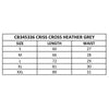 CRISS CROSS Heather Grey Track Pants - Grey (CB345336)
