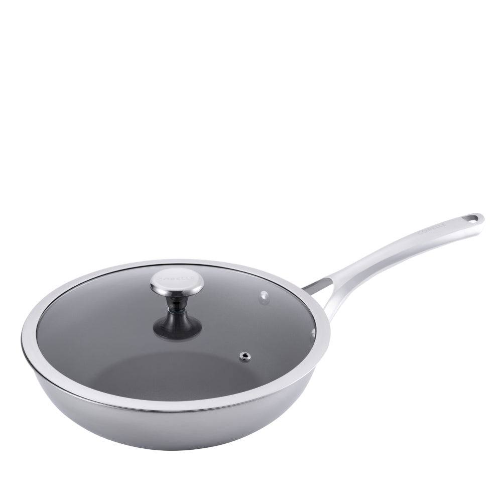 Corelle DuraNano 28cm IH Wokpan with Lid (CBDN28WOK-SG) – OG Singapore