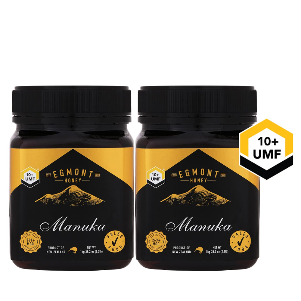 EGMONT Manuka Honey UMF 10+ 1kg - Bundle of 2