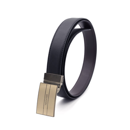 Hechter Reversible Leather Belt - Brown (DHB2510)