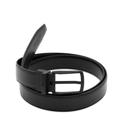 Hechter Reversible Leather Belt - BlacK (DHB2510)