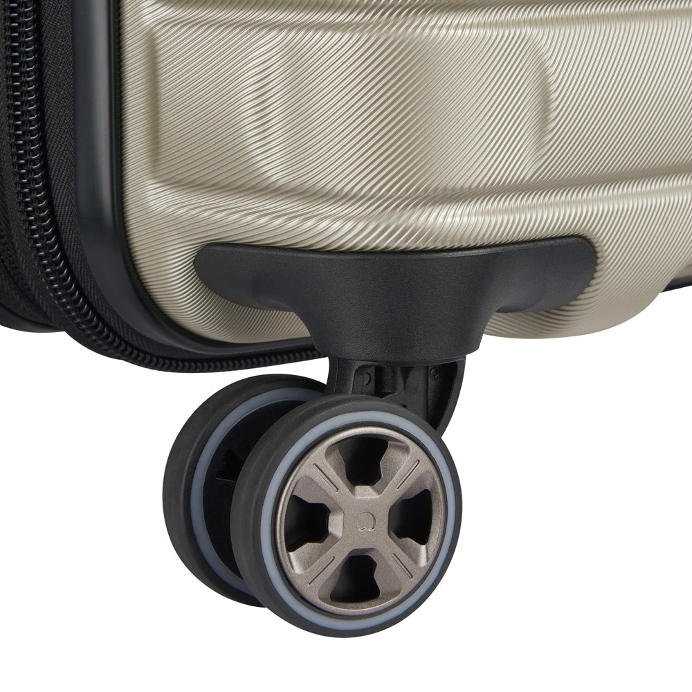 Delsey Paris 55cm Shadow 5.0 Double Wheels Expandable Trolley Case - Beige