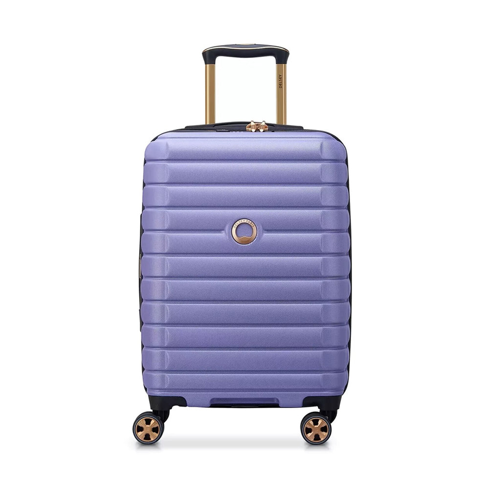 Delsey Paris 55cm Shadow 5.0 Double Wheels Expandable Trolley Case - Purple