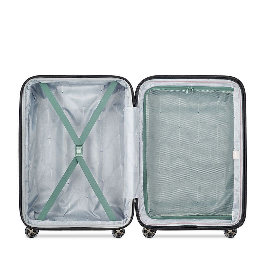 Delsey Paris 76cm Shadow 5.0 Double Wheels Expandable Trolley Case - Silver