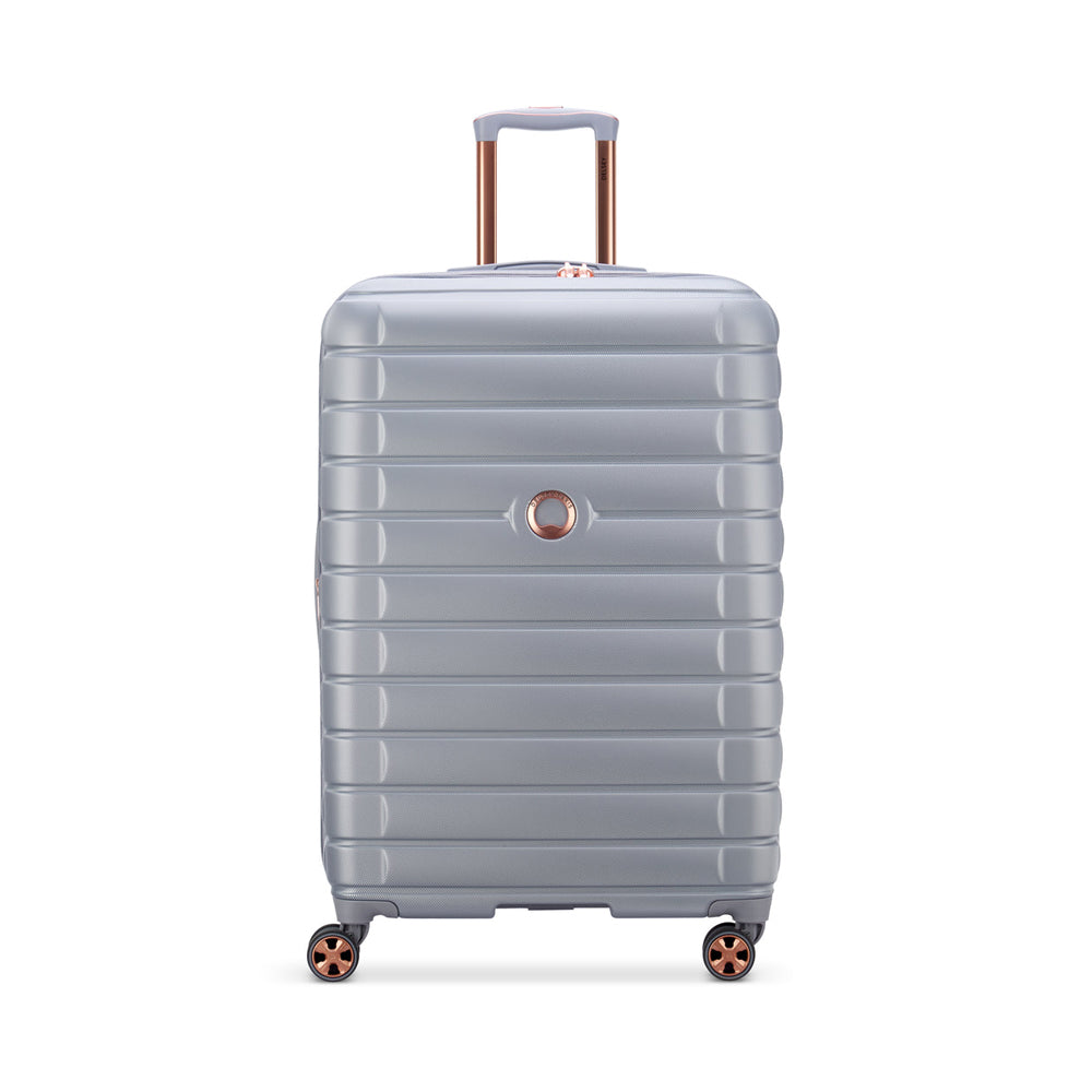 Delsey Paris 76cm Shadow 5.0 Double Wheels Expandable Trolley Case - Silver