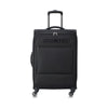 Delsey Paris Securitech Vanguard DY40038 76cm 4 Double Wheels Expandable Cabin Soft Trolley Case Luggage - Black