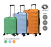 eminent EMI-KK66 24" Hard Case Spinner Luggage - Expandable TPO®, Anti-Theft Zipper, TSA Lock - Light Blue