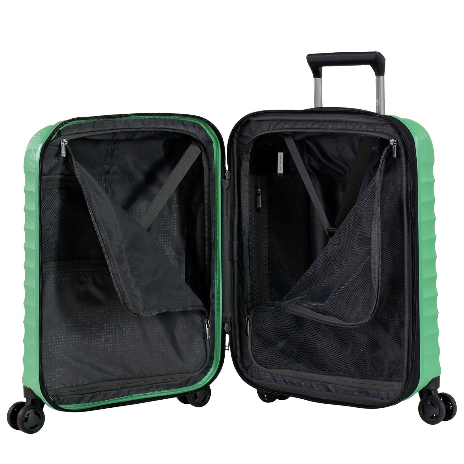 eminent EMI-KK66 20" Hard Case Spinner Luggage - Expandable TPO®, Anti-Theft Zipper, TSA Lock - Apple Green
