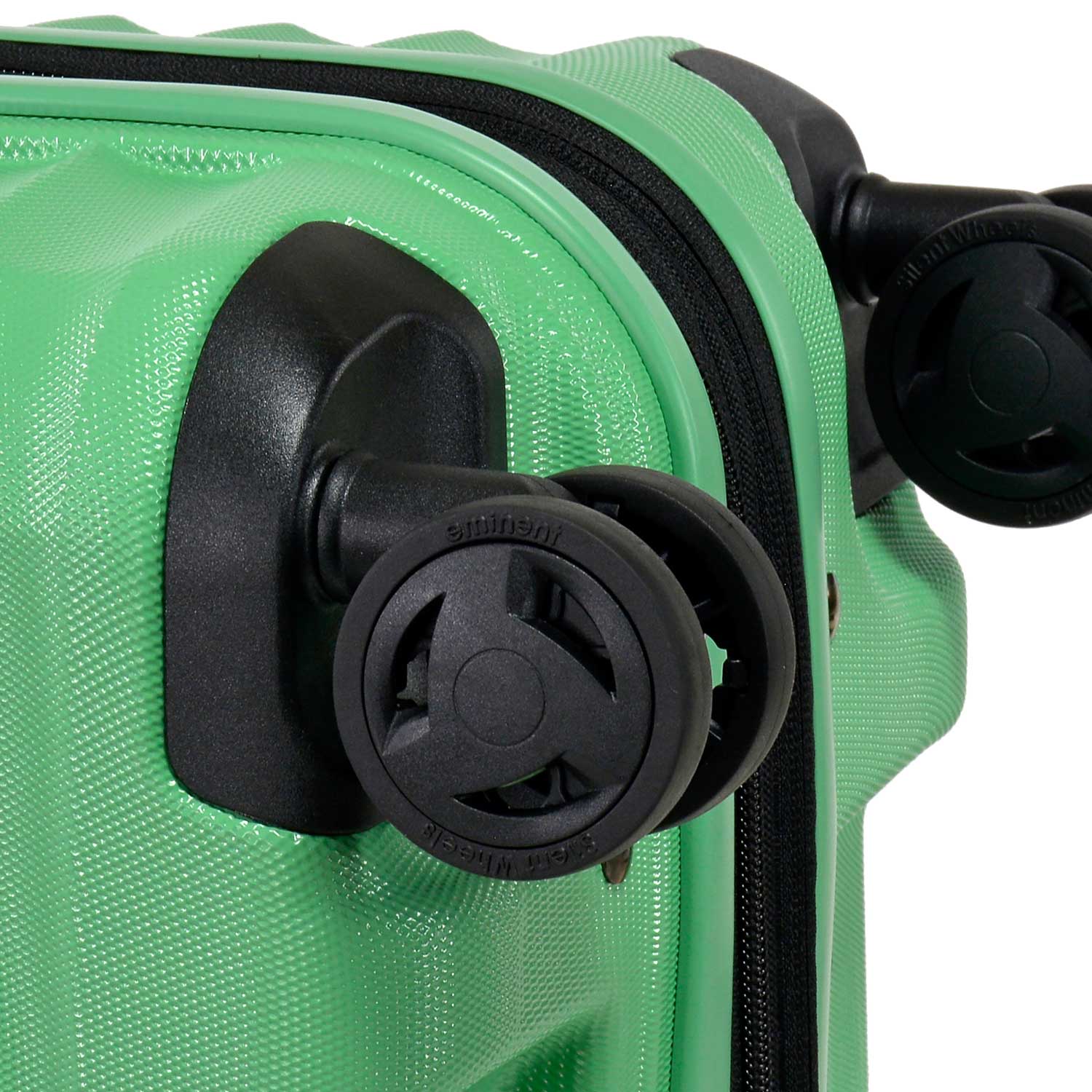 eminent EMI-KK66 20" Hard Case Spinner Luggage - Expandable TPO®, Anti-Theft Zipper, TSA Lock - Apple Green