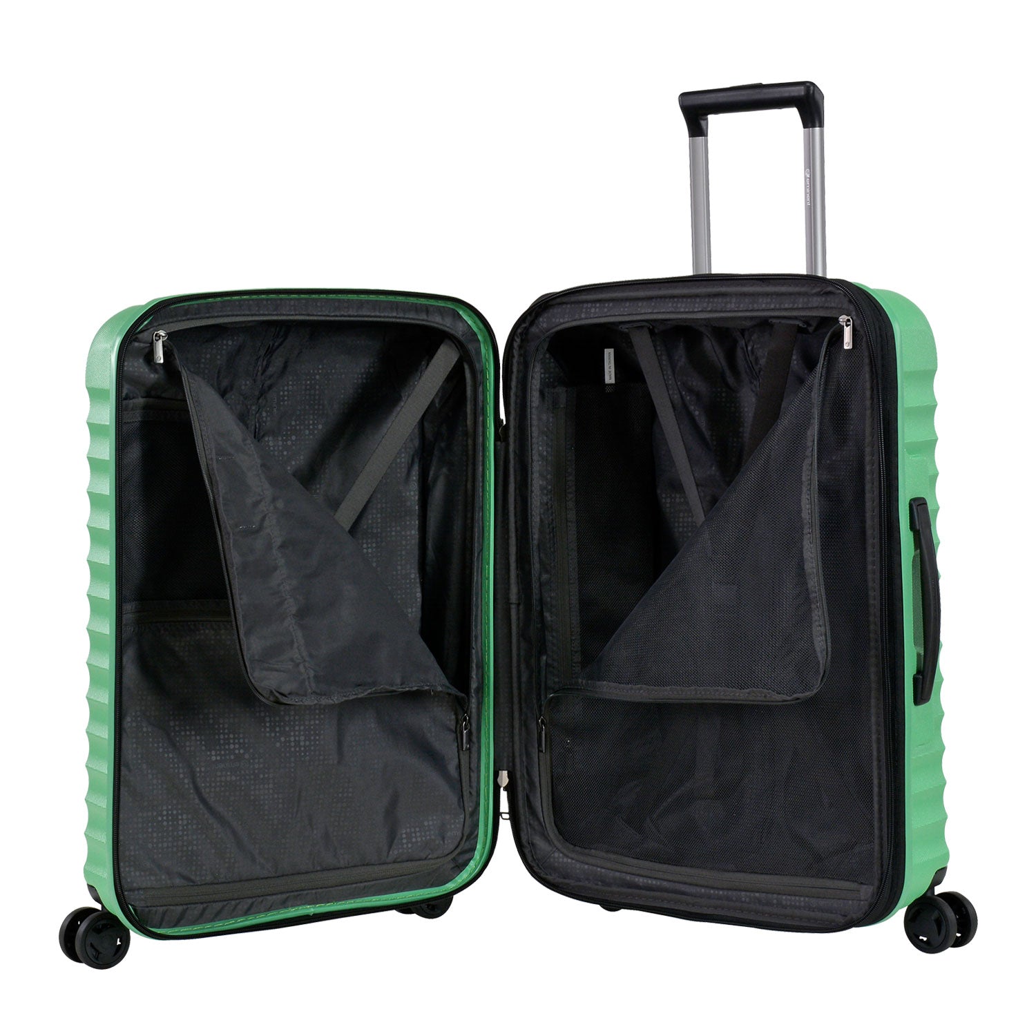 eminent EMI-KK66 24" Hard Case Spinner Luggage - Expandable TPO®, Anti-Theft Zipper, TSA Lock - Apple Green