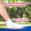 EBENE Bio-Ray Sports Activewear Socks - White Free Size (Set of 3)