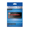 EBENE Bio-Ray Sports Activewear Socks - White Free Size (Set of 3)
