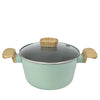 Neoflam NATURE 24cm Casserole with Glass Lid