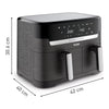Tefal Dual Easy Fry & Grill Air Fryer (EY905B)