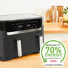 Tefal Dual Easy Fry & Grill Air Fryer (EY905B)