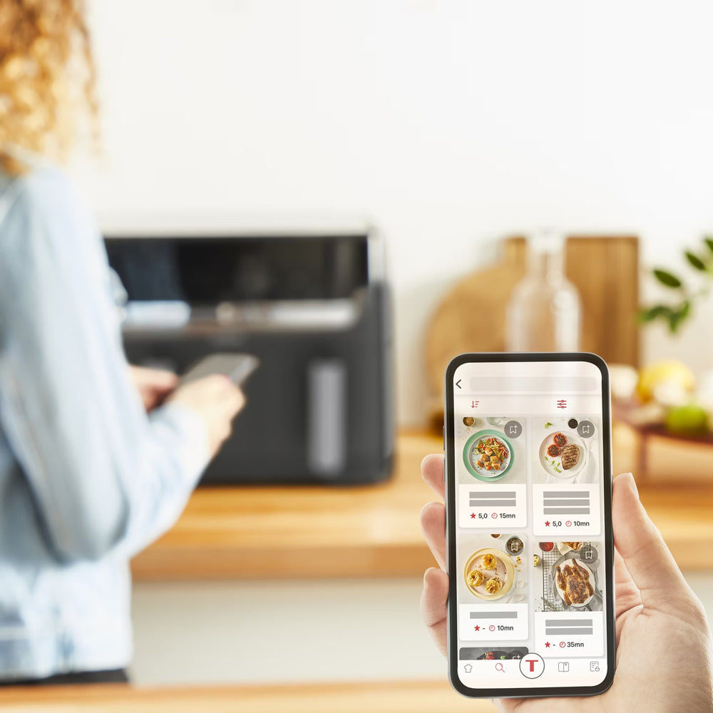 Tefal Dual Easy Fry & Grill Air Fryer (EY905B)