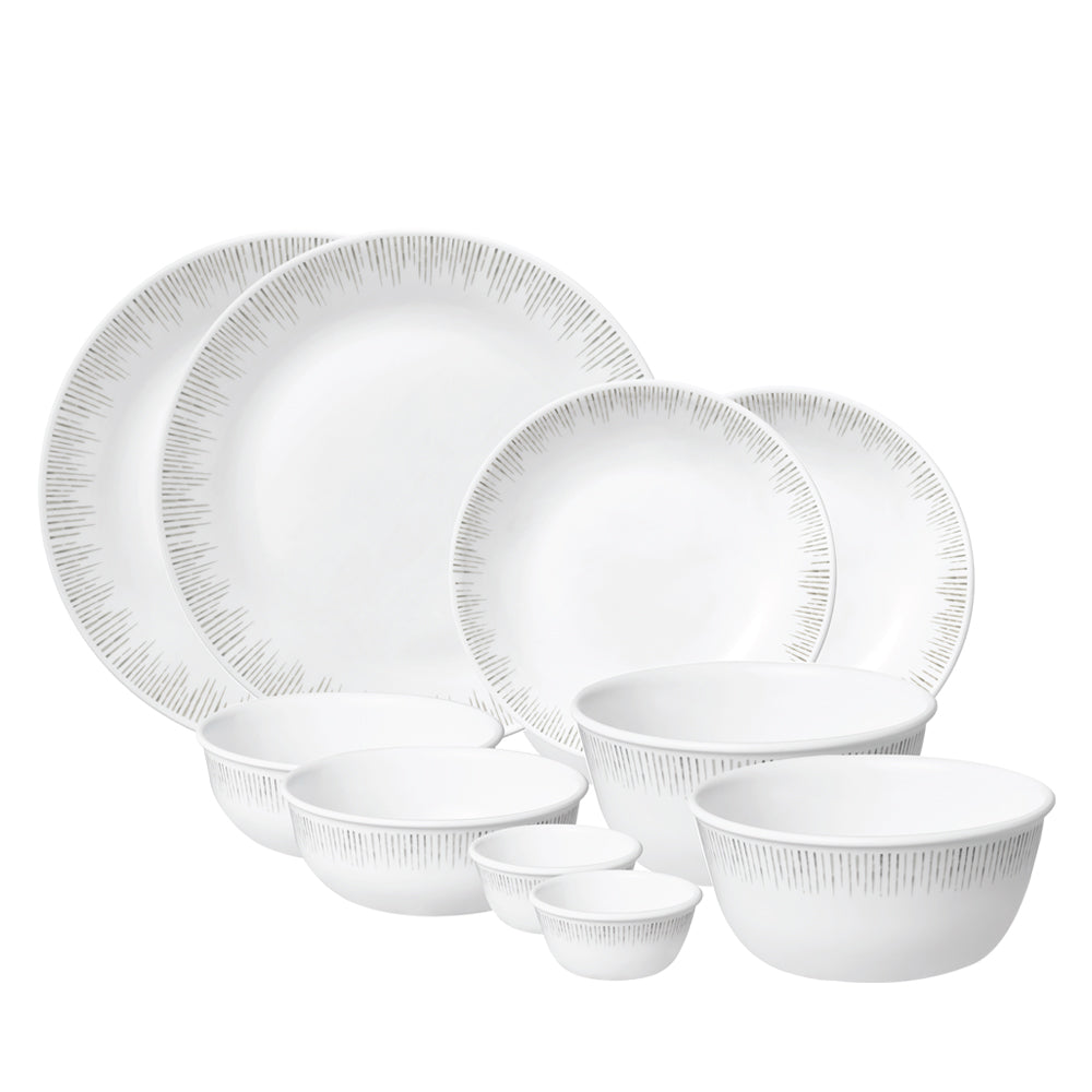 Corelle 10pc Dinner Set Fine Dining (10B-FID-P) – OG Singapore