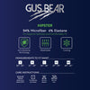 (Bundle of 2) GUS BEAR Microfiber Pro-fit Hipster Briefs (2-pc-pack) - Black/grey
