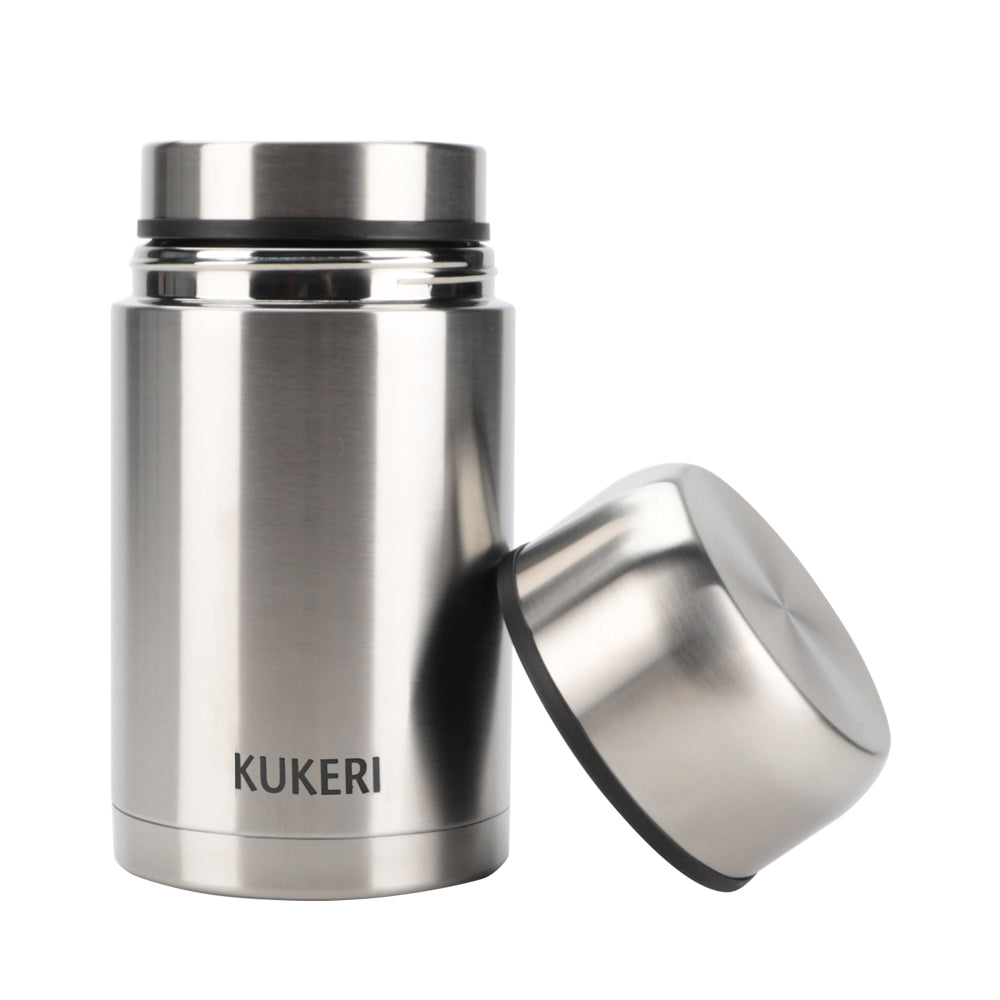 Kukeri 1000ml Stainless Steel Vacuum Insulated Food Jar - Stainless Steel