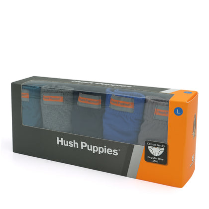 HUSH PUPPIES Mini Briefs (5-pc Pack) - Assorted